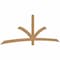 Ekena Millwork Davenport Timber Gable Bracket, Western Red Cedar, 108"W x 36"H x 1 1/2"D x 3 1/2"F, 8/12 Pitch GBW108X36X0204DAV00SWR - alternate 4